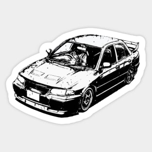 Kyoichi Sudo's Mitsubishi Lancer Evolution [ Initial D ] Sticker
